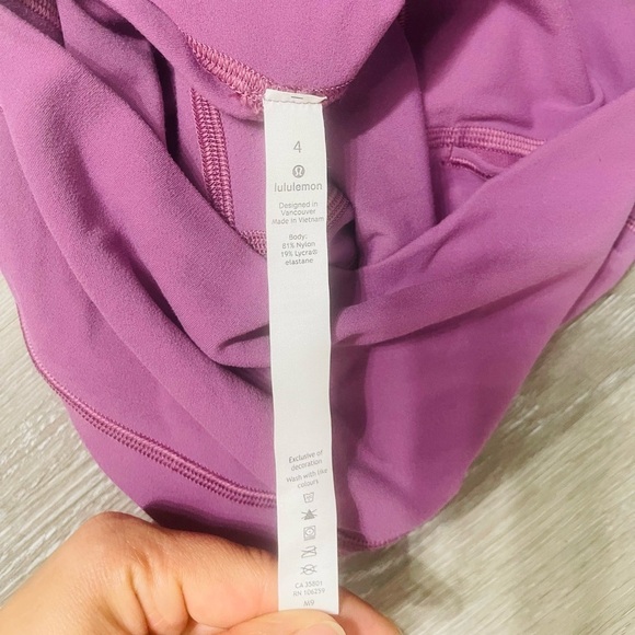 Lululemon Align Short *4"
Vintage Plum size 4 like new - Picture 9 of 11